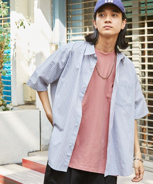 MONO-MART（モノマート）の「U.S. POLO ASSN. /ユーエスポロアッスン 別注 ロゴ刺繍 ビッグシルエットポケット半袖Tシャツ（Tシャツ/カットソー・レディース・ベージュ/ネイビー/ホワイト/ピンク/ブラック/ホワイト系/グレイッシュブルー/ダークグリーン/チャコールグレー/オートミール/ボルドー/ライトグリーン・M/L）」の15枚目の写真