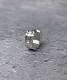 SBG ローマ数字ストーンデザインピアス