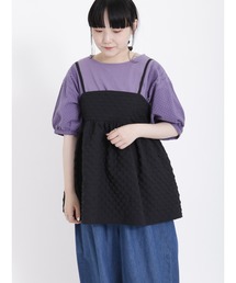 Samansa Mos2 | ◎ジャカードキャミブラウス(シャツ/ブラウス)