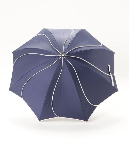 ALWAYS GOOD TIME（オルウェイズグッドタイム）の「【一級遮光・晴雨兼用】UV日傘/PARASOL/パラソル　フレラ/frella/花びら（長傘・レディース・モカ/オフホワイト/ネイビー/ラベンダー・F）」の20枚目の写真