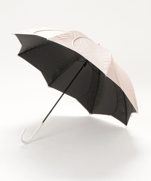 ALWAYS GOOD TIME（オルウェイズグッドタイム）の「【一級遮光・晴雨兼用】UV日傘/PARASOL/パラソル　フレラ/frella/花びら（長傘・レディース・モカ/オフホワイト/ネイビー/ラベンダー・F）」の17枚目の写真