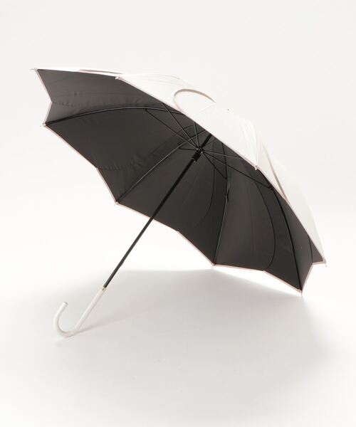 ALWAYS GOOD TIME（オルウェイズグッドタイム）の「【一級遮光・晴雨兼用】UV日傘/PARASOL/パラソル　フレラ/frella/花びら（長傘・レディース・モカ/オフホワイト/ネイビー/ラベンダー・F）」の18枚目の写真