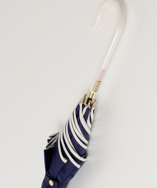 ALWAYS GOOD TIME（オルウェイズグッドタイム）の「【一級遮光・晴雨兼用】UV日傘/PARASOL/パラソル　フレラ/frella/花びら（長傘・レディース・モカ/オフホワイト/ネイビー/ラベンダー・F）」の11枚目の写真