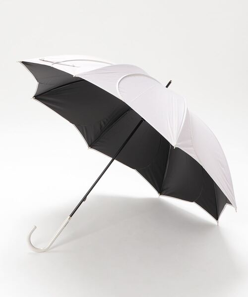 ALWAYS GOOD TIME（オルウェイズグッドタイム）の「【一級遮光・晴雨兼用】UV日傘/PARASOL/パラソル　フレラ/frella/花びら（長傘・レディース・モカ/オフホワイト/ネイビー/ラベンダー・F）」の21枚目の写真