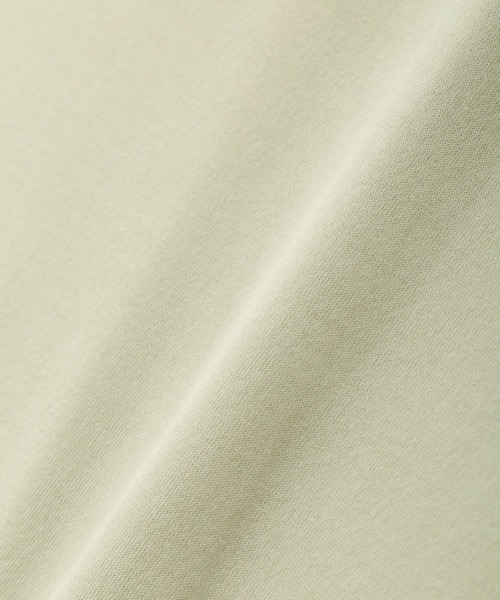 MARGARET HOWELL(マーガレットハウエル)の「OVERSIZED COTTON JERSEY(Tシャツ/カットソー・レディース・ホワイト/ブラック/グリーン・2)」の5枚目の写真