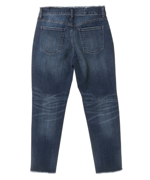 MELROSE claire（メルローズ クレール）の「【Heaithy denim H.Salt】（デニムパンツ・レディース・インディゴブルー/ダークインディゴブルー/ブラック・1/2/3/4）」の4枚目の写真