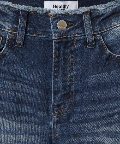 MELROSE claire（メルローズ クレール）の「【Heaithy denim H.Salt】（デニムパンツ・レディース・インディゴブルー/ダークインディゴブルー/ブラック・1/2/3/4）」の5枚目の写真