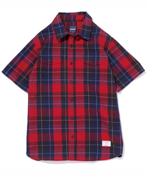 XLARGE | S/S MADRAS CHECK SHIRT(シャツ/ブラウス)