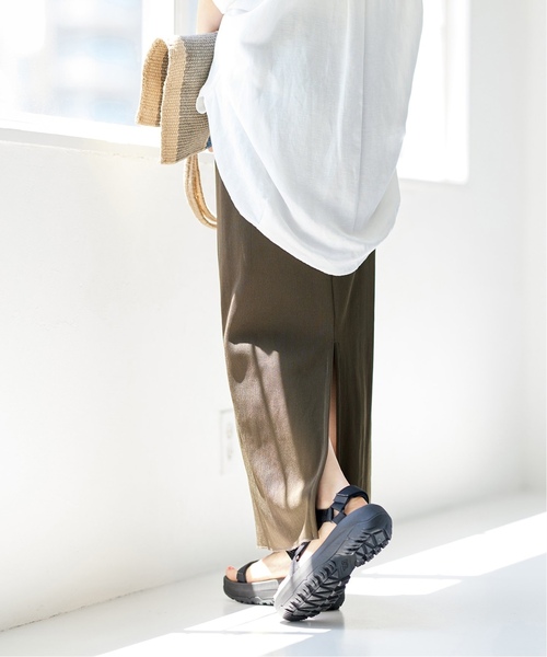 JOURNAL STANDARD（ジャーナルスタンダード）の「《追加5》Pフライスロングスカート（スカート・レディース・ブラック/ブラウン・FREE）」の20枚目の写真