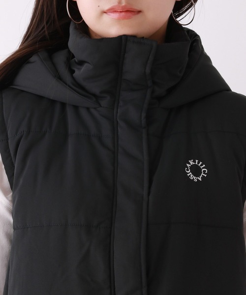 repipi armario（レピピ アルマリオ）の「【AKIII×repipi】ショートベスト（ダウンベスト・キッズ・ブルー/ブラック・FREE）」の8枚目の写真