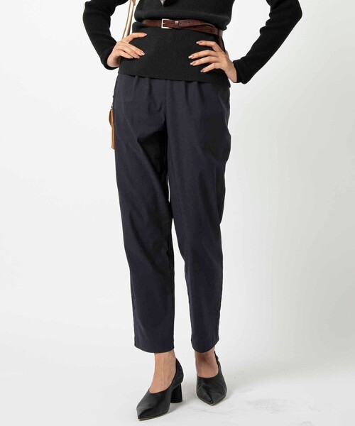 coen（コーエン）の「やみつきストレッチパンツ（その他パンツ・レディース・ネイビー/ダークグレー/ターコイズブルー/ブラック/ベージュ・S/M/L）」の5枚目の写真