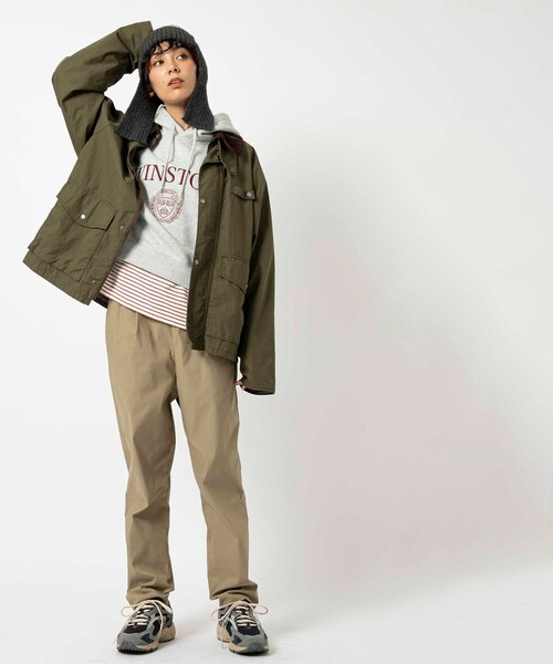 coen（コーエン）の「やみつきストレッチパンツ（その他パンツ・レディース・ネイビー/ダークグレー/ターコイズブルー/ブラック/ベージュ・S/M/L）」の12枚目の写真