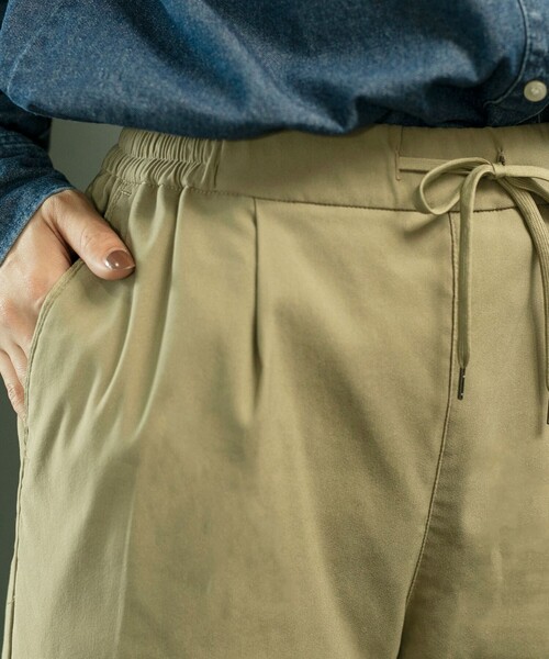 coen（コーエン）の「やみつきストレッチパンツ（その他パンツ・レディース・ネイビー/ダークグレー/ターコイズブルー/ブラック/ベージュ・S/M/L）」の15枚目の写真