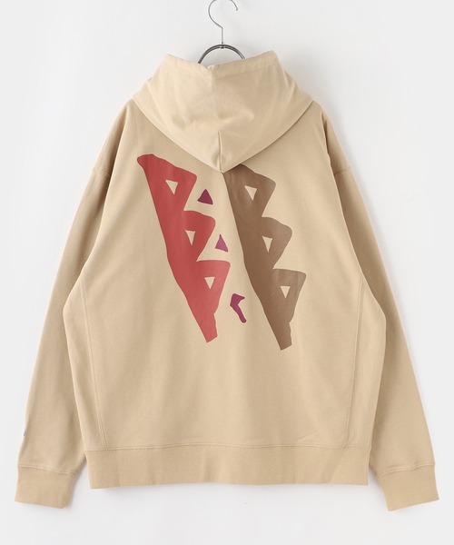 ddp（ディーディーピー）の「【ddp / ディーディーピー】ART GRAPHIC SWEAT PARKA / グラフィック パーカー（パーカー・メンズ・ブラック/ベージュ/ライトグレー・LARGE/MEDIUM/X-LARGE）」の13枚目の写真