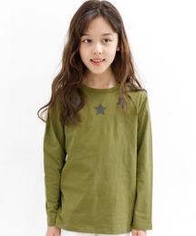 Bee des Bee（ビーデスビー）の「【コットン100％】長袖プリントTシャツ（Tシャツ/カットソー・キッズ）」