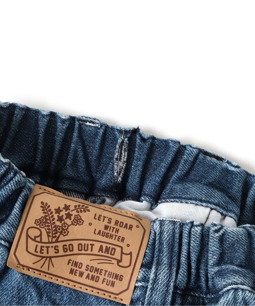 BREEZE(ブリーズ)の「ハート刺繍デニムパンツ(デニムパンツ・キッズ・グレー/ブルー・90/100/120/80/140/110/130)」の5枚目の写真
