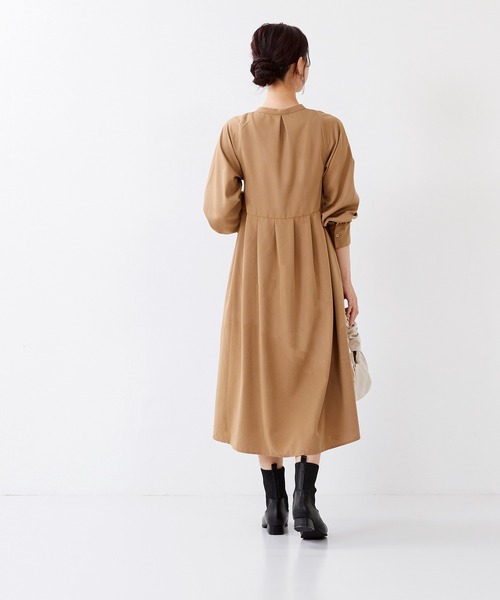 menue（メヌエ）の「スクエアトゥ リブニット デザインヒール ブーツ（ブーツ・レディース・ダークブラウン/アイボリー/ブラック・LL/M/S/L/3L/SS）」の14枚目の写真