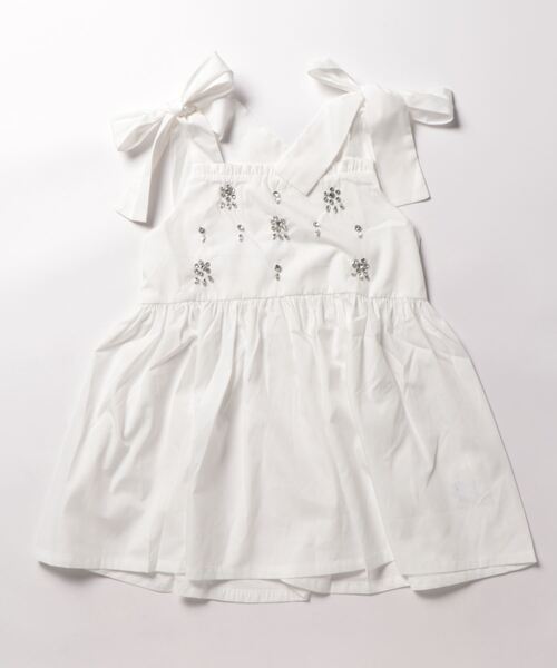 apres jour(アプレジュール)の「肩リボンビジューキャミチュニック【ZOZOTOWN限定アイテム】(その他トップス・レディース・オフホワイト/ブラック/ラベンダー・フリー/X-LARGE)」の6枚目の写真