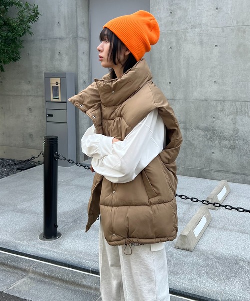 AS KNOW AS plus（アズノゥアズプラス）の「☆フェイクダウンオーバー