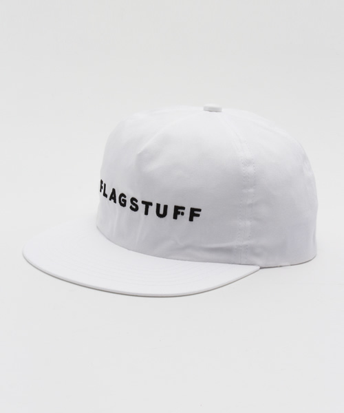 BEAMS T（ビームスティー）の「F-LAGSTUF-F / コットン キャップ（キャップ・メンズ・ブラック/ホワイト・ONE SIZE）」の2枚目の写真