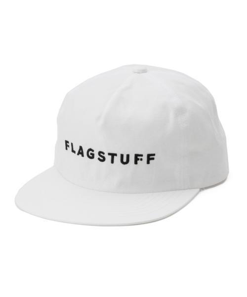 BEAMS T（ビームスティー）の「F-LAGSTUF-F / コットン キャップ（キャップ・メンズ・ブラック/ホワイト・ONE SIZE）」の3枚目の写真