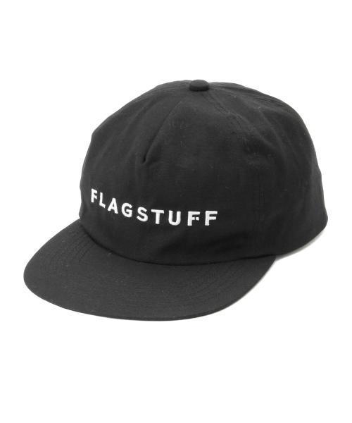 BEAMS T（ビームスティー）の「F-LAGSTUF-F / コットン キャップ（キャップ・メンズ・ブラック/ホワイト・ONE SIZE）」の4枚目の写真
