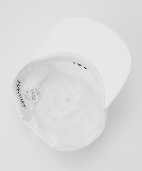BEAMS T（ビームスティー）の「F-LAGSTUF-F / コットン キャップ（キャップ・メンズ・ブラック/ホワイト・ONE SIZE）」の16枚目の写真