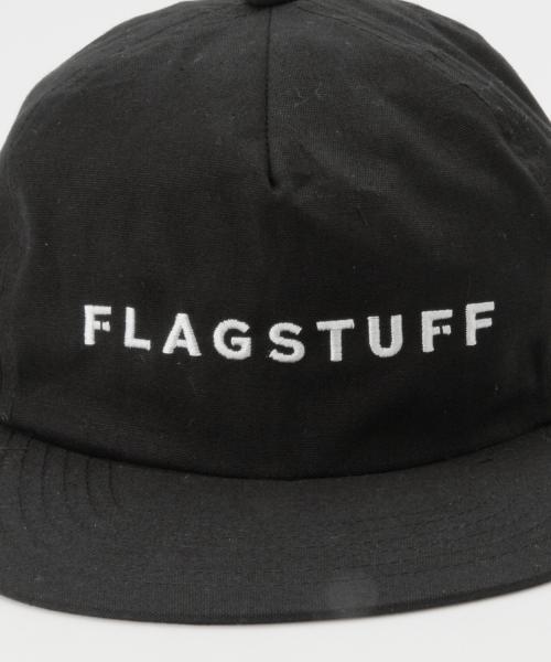 BEAMS T（ビームスティー）の「F-LAGSTUF-F / コットン キャップ（キャップ・メンズ・ブラック/ホワイト・ONE SIZE）」の8枚目の写真