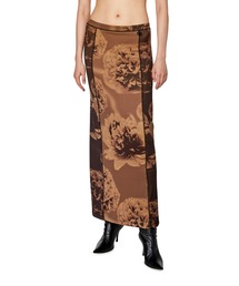 DIESEL | レディース ロングスカート フラワー柄 スリム(スカート)