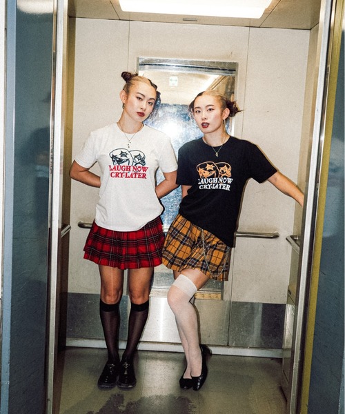 tシャツ 「ZOZOTOWN限定」LHP×ANKAN(ANRI＆KANNNA/CLOWN LOGO TEE レディース L.H.P tシャツ 「ZOZOTOWN限定」LHP×ANKAN(ANRI＆KANNNA/CLOWN