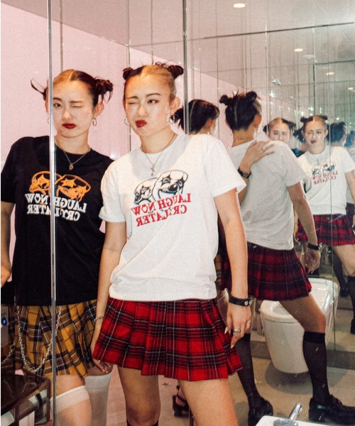 tシャツ 「ZOZOTOWN限定」LHP×ANKAN(ANRI＆KANNNA/CLOWN LOGO TEE レディース L.H.P tシャツ 「ZOZOTOWN限定」LHP×ANKAN(ANRI＆KANNNA/CLOWN