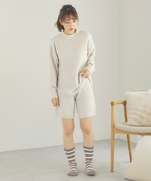 ラブブ　クロスパッチ　ホワイトニット　3点セット 楽天市場】【25%OFF 3,990→2,990円/NEW ARRIVAL】ニット プルオーバー