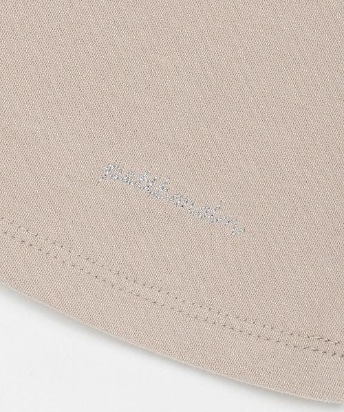 petit main（プティマイン）の「【リンク】フリル襟長袖Tシャツ（Tシャツ/カットソー・キッズ・オフホワイト/チャコール/ライトベージュ・100cm/90cm/120cm/130cm/110cm/80ｃｍ）」の9枚目の写真