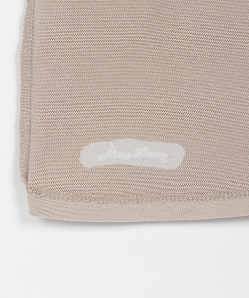 petit main（プティマイン）の「【リンク】フリル襟長袖Tシャツ（Tシャツ/カットソー・キッズ・オフホワイト/チャコール/ライトベージュ・100cm/90cm/120cm/130cm/110cm/80ｃｍ）」の10枚目の写真