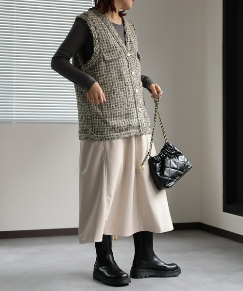 model:162㎝　着用サイズ:FREE