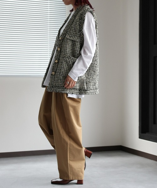 model:162㎝　着用サイズ:FREE