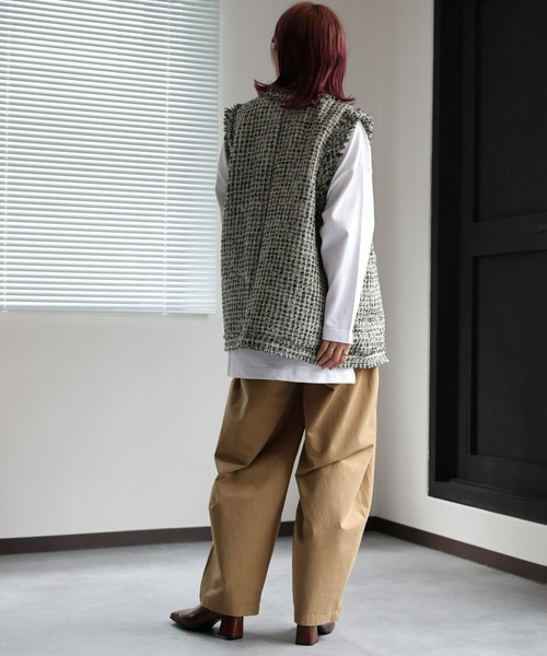 model:162㎝　着用サイズ:FREE