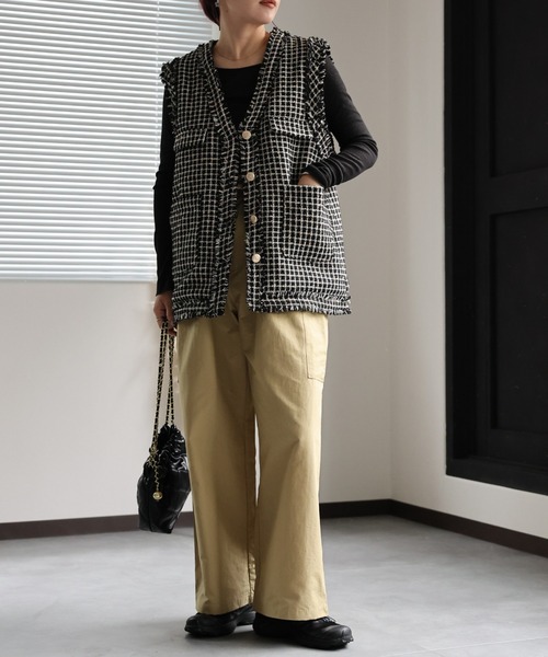 model:162㎝　着用サイズ:FREE