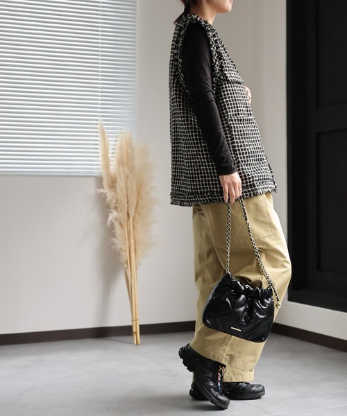 model:162㎝　着用サイズ:FREE
