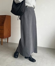 CAPRICIEUX LE'MAGE | ストライプ切替スカート(スカート)