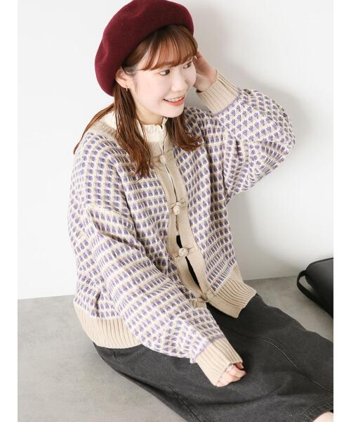 ehka sopo（エヘカソポ）の「ピコレーススタンドフリルブラウス（シャツ/ブラウス・レディース・キナリ/オフホワイト・F）」の13枚目の写真