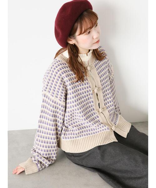 ehka sopo（エヘカソポ）の「ピコレーススタンドフリルブラウス（シャツ/ブラウス・レディース・キナリ/オフホワイト・F）」の12枚目の写真