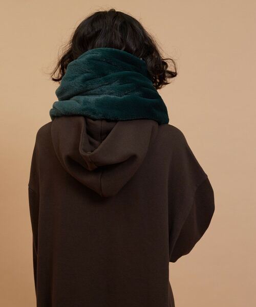 FRAPBOIS（フラボア）の「ファースヌード（その他・レディース・ダークグリーン/オフホワイト/ブラウン・FREE）」の13枚目の写真