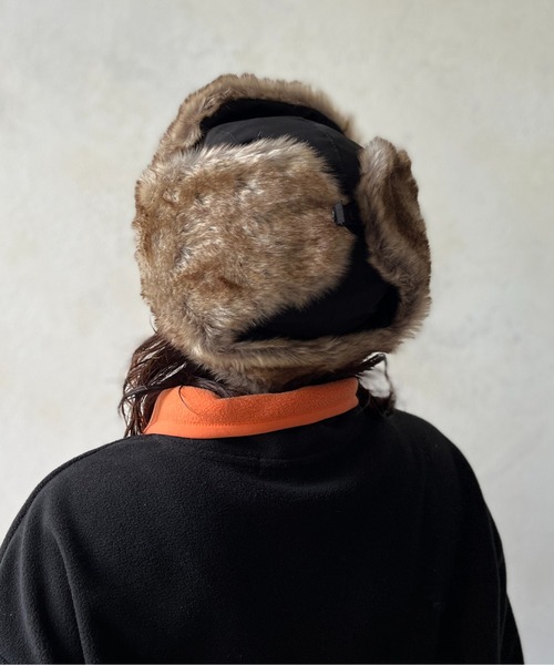 CPCM（シーピーシーエム）の「フライトキャップ（キャップ・メンズ・カーキ/ブラック/グレー/ブラウン・FREE）」の7枚目の写真