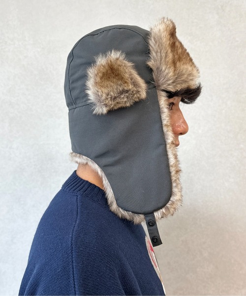 CPCM（シーピーシーエム）の「フライトキャップ（キャップ・メンズ・カーキ/ブラック/グレー/ブラウン・FREE）」の13枚目の写真