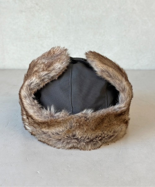 CPCM（シーピーシーエム）の「フライトキャップ（キャップ・メンズ・カーキ/ブラック/グレー/ブラウン・FREE）」の16枚目の写真