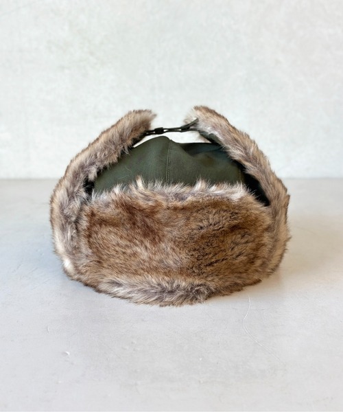 CPCM（シーピーシーエム）の「フライトキャップ（キャップ・メンズ・カーキ/ブラック/グレー/ブラウン・FREE）」の18枚目の写真