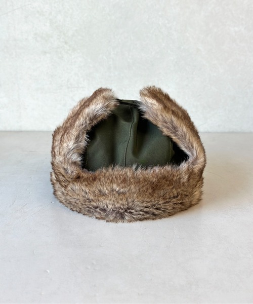 CPCM（シーピーシーエム）の「フライトキャップ（キャップ・メンズ・カーキ/ブラック/グレー/ブラウン・FREE）」の19枚目の写真