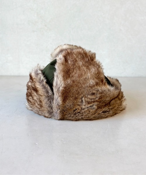 CPCM（シーピーシーエム）の「フライトキャップ（キャップ・メンズ・カーキ/ブラック/グレー/ブラウン・FREE）」の20枚目の写真