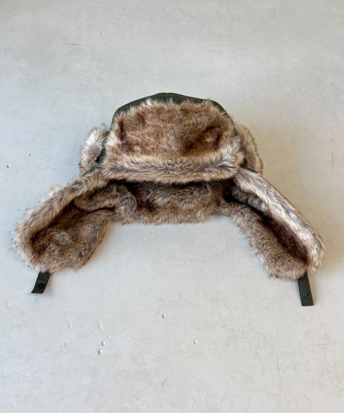 CPCM（シーピーシーエム）の「フライトキャップ（キャップ・メンズ・カーキ/ブラック/グレー/ブラウン・FREE）」の21枚目の写真